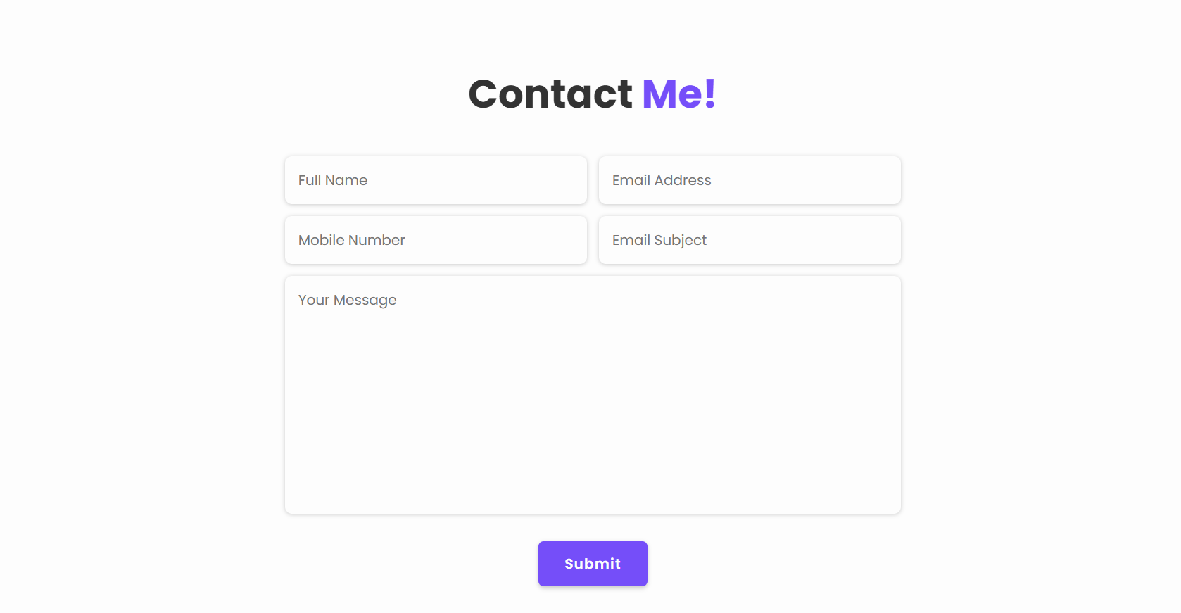 Email Contact Form Image